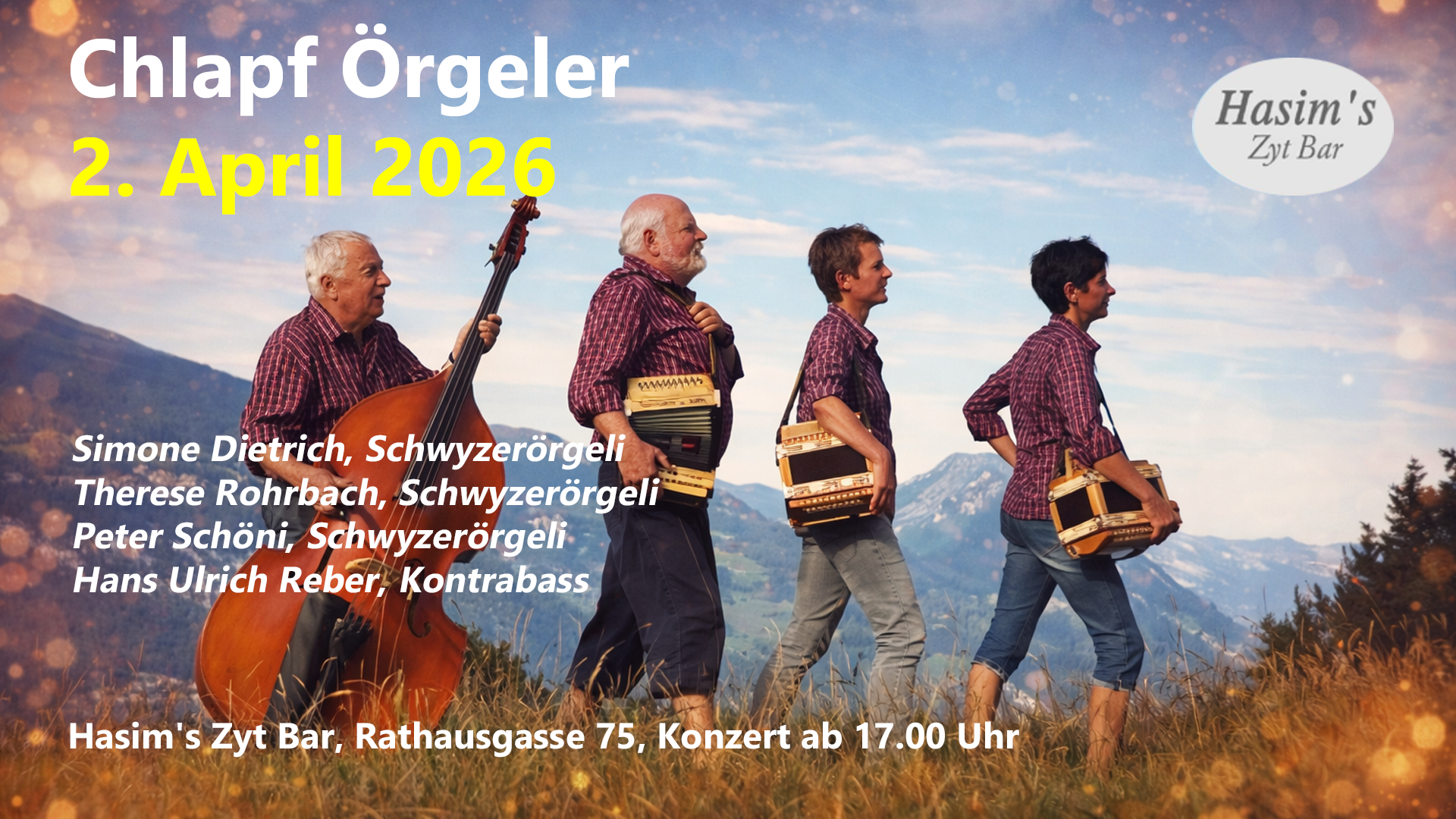 Chlapf Örgeler 2026